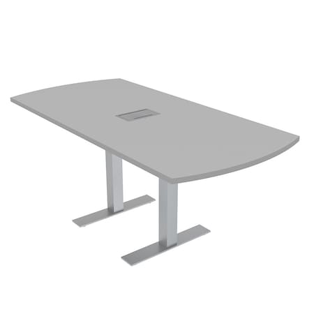 Skutchi Designs 33.5 in W, 69.5 in L, 29 in H, Engineered Wood Top, Grey HAR-AREC-34X70-T-ELEC-XD01